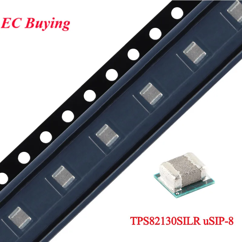 5pcs/1pc TPS82130 TPS82130SILR TPS82130SIL TPS82130SILT uSIP-8 Buck Step-down DC-DC Converter Module 3V-17V 3A 0.9V-6V Adjustabl