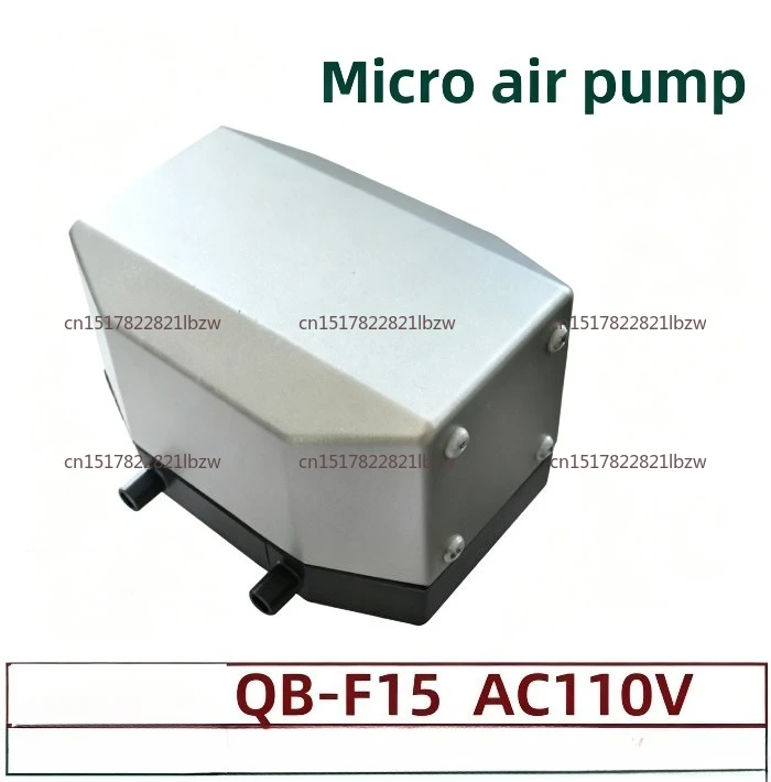 Ultra quiet air pump, stable air outlet with air inlet and shock-absorbing feet, hot selling aluminum shell