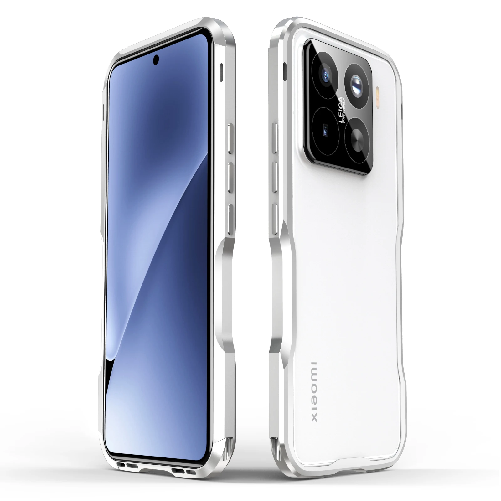 

Luphie Original Metal 360 Full Protect Armor Case For Xiaomi MI 15 Pro Phone Cover Shockproof Fundas Coque