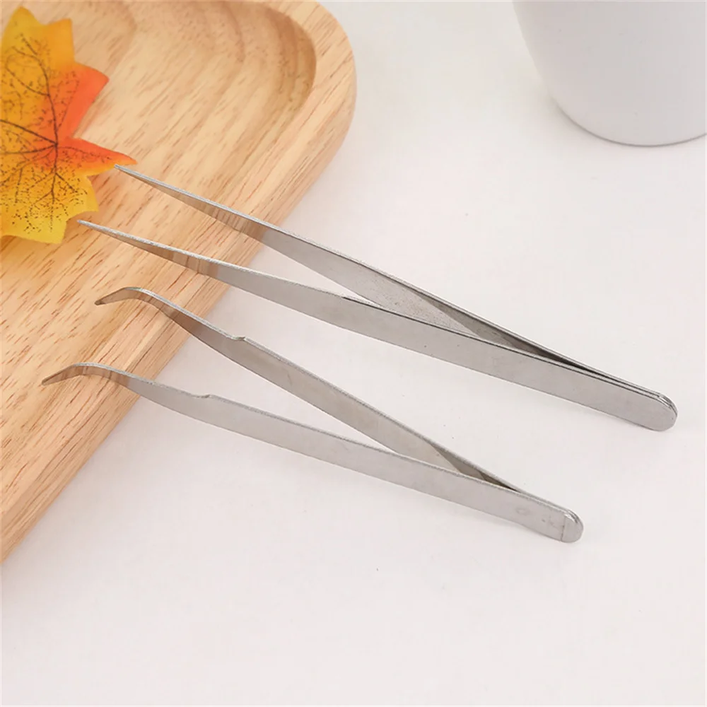 

1PCS Eyelash Tweezers Stainless Steel Anti-static Eyelash Extension for Professional Tweezers Tools Makeup Lashes Tools