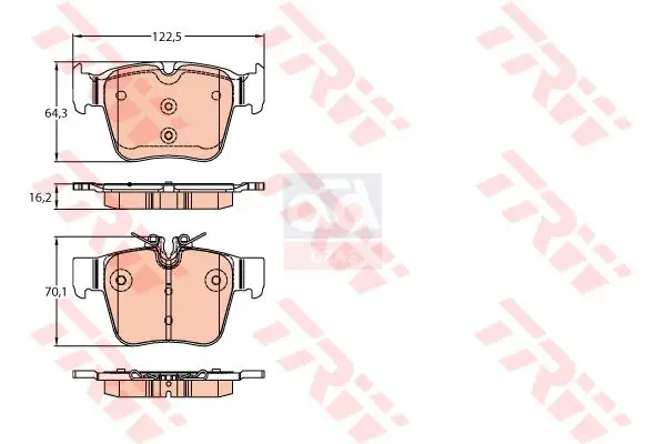 Store Code: GDB2154 FOR BRAKE LINING BACK 15 C-SERIES