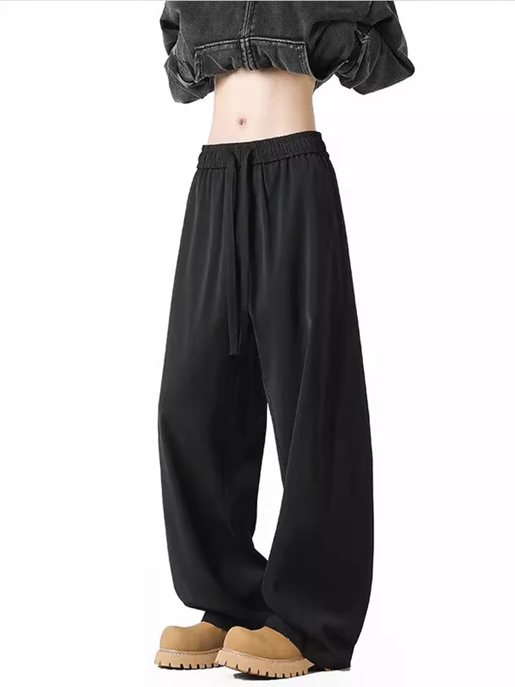 

Cleanfit Bla Knife Men's Straight Leg Pants Spring Autumn Drapey High-End Feeling Loose Wide Leg Suit Trousers