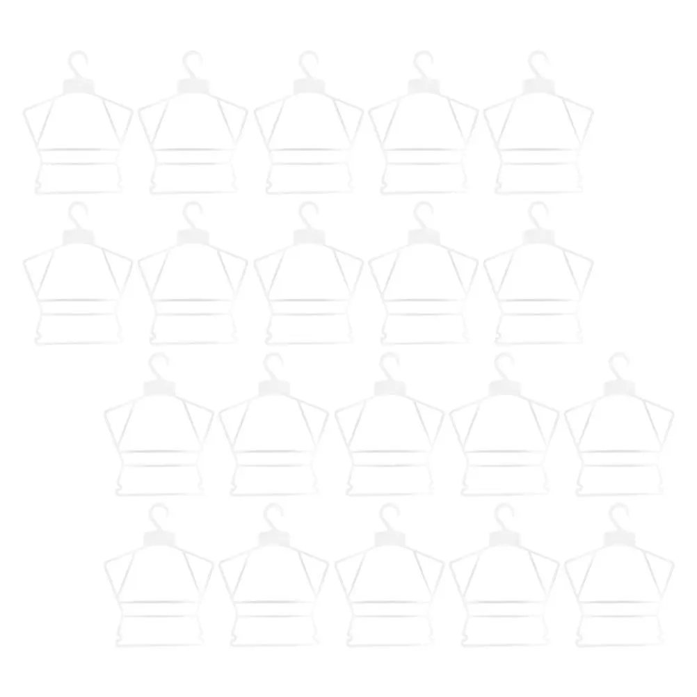 

20Pcs Plastic Baby Clothes Hangers Infant Toddler Kids Small Clothes Organizer Nursery Closet Hanger Infant Hangers