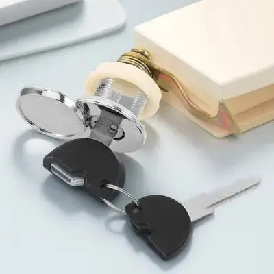 

Universal Trunk Lock Set for Motorcycles Secure Tail Box Lock for Scooter and Electric Motorcycle Storage Theft Protection