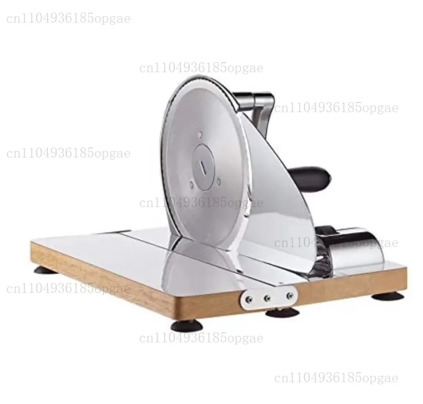 Manual Bread Slicer, Classic Hand Crank Home Bread Slicer (Silver) 11.75 Inch by 8 Inch Bread/Sausage/Cheese/Vegetables