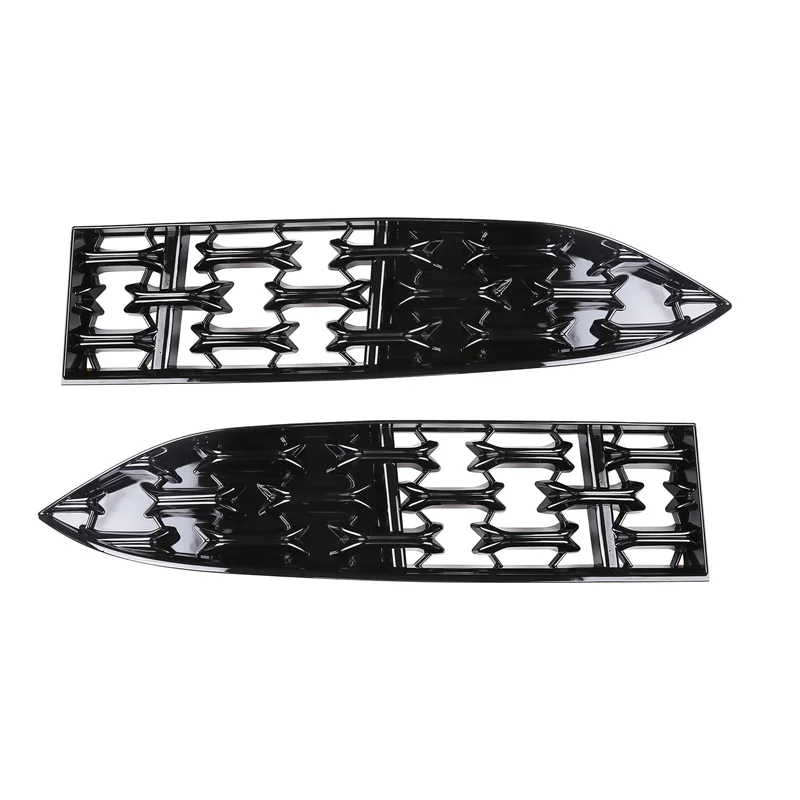 Car Front Lower Bumper Grill Grille Molding Cover para Mazda Cx5 Cx5 2023 Fundo Dianteiro Médio Net Decoração b