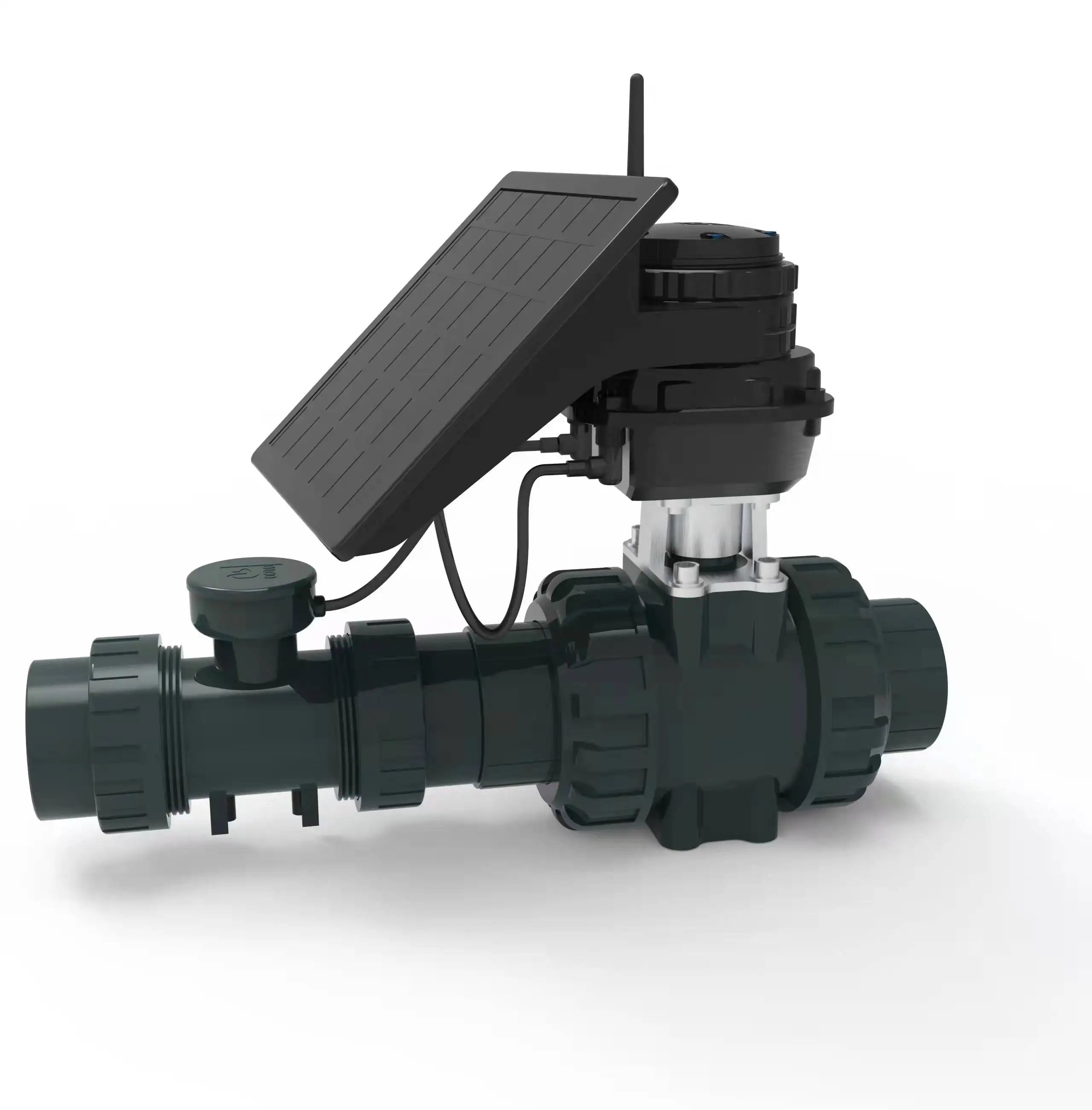 Solar Panel Auto Drip Irrigation System Drip Irrigation System For Garden Plant Watering System Wireless Valve Controller