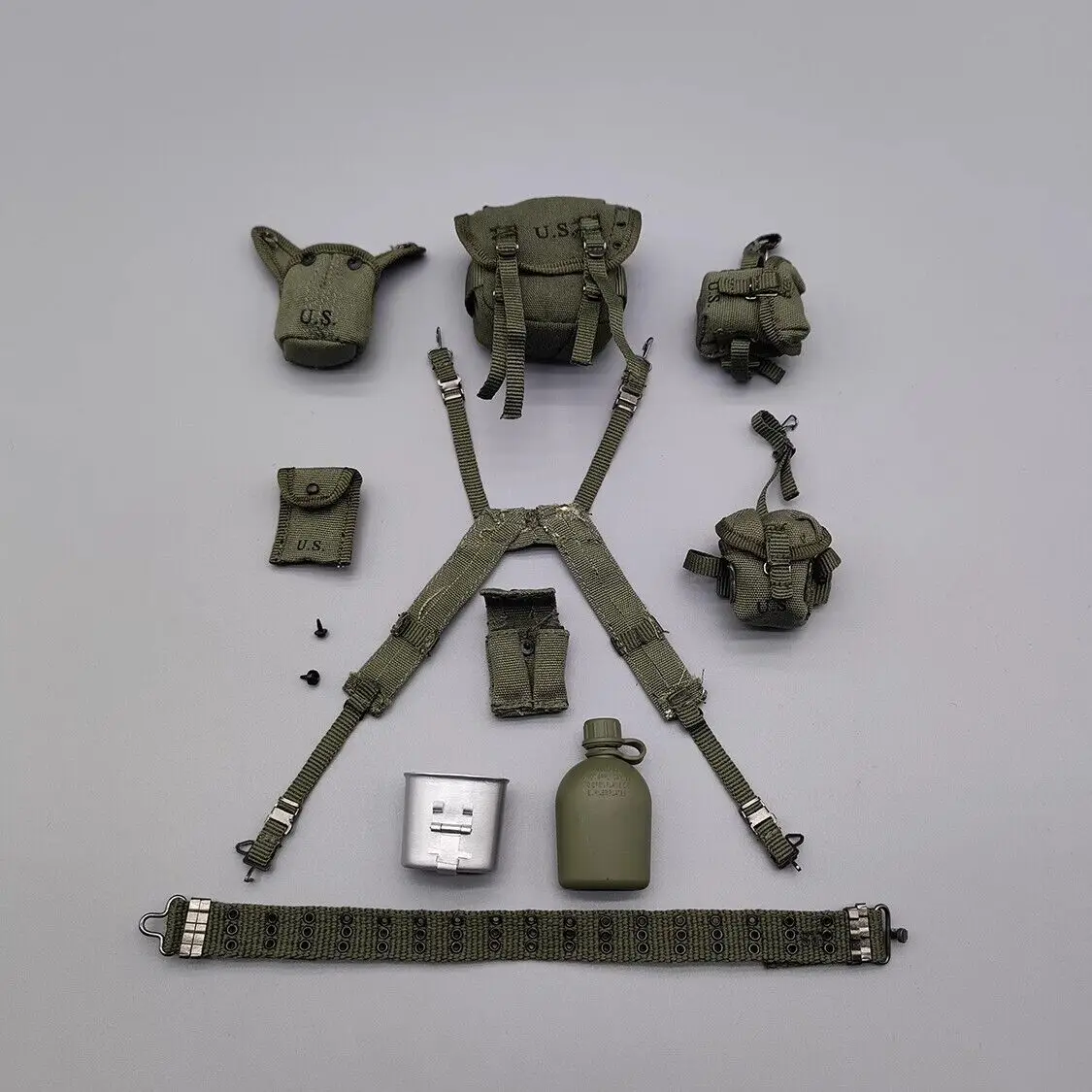 DID V80174 1/6th Chest Hanging+ Mini Bags for 12'' Vietnam War US Army Moore