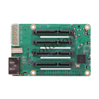 Penta SATA HAT Up to 5x SATA Disks HAT for Raspberry Pi 5 and ROCK Pi SBCs,3C,5A, 4A / 4B / 4SE / 4A+ / 4B+ / 3A