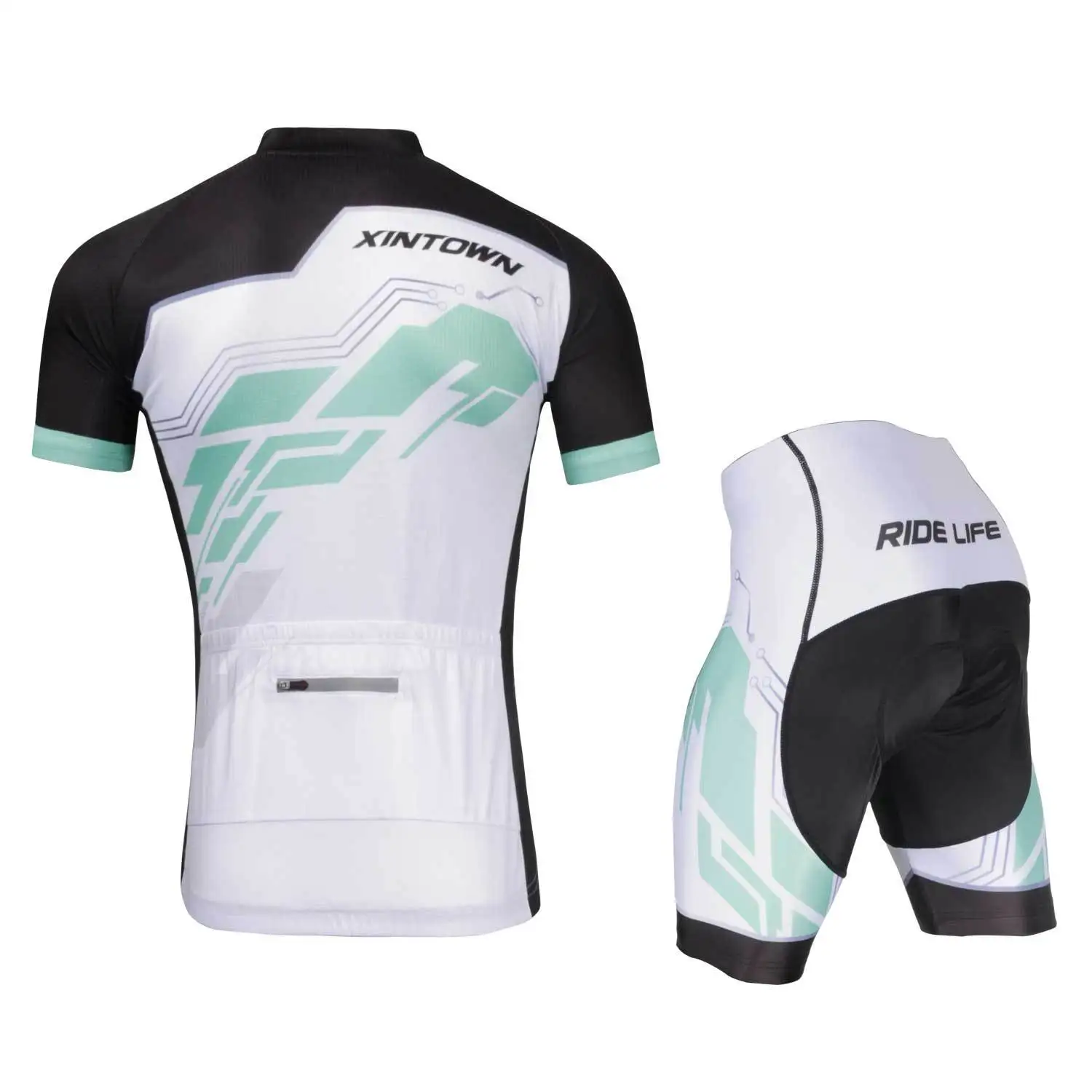 XINTOWN Cycling suit short set, New printed summer short-sleeved suit racing suit,Men’s cycling tights ,mtb shorts,Bike jersey