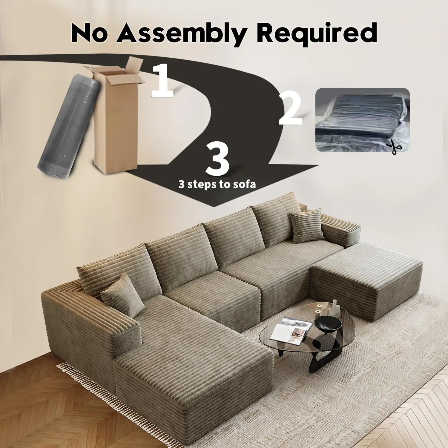 Thumbnail 4 - #24 Modern Fabric Sofas Ranking List in 2026