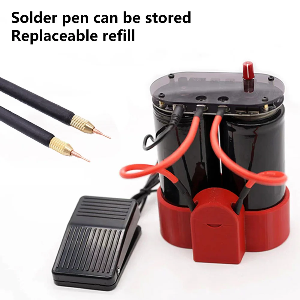 

Spot Welder Farad Capacitor Battery Spot Welder 99 Gears Adjustable Capacitor Energy Storage Spot Welder for Battery Pack Making