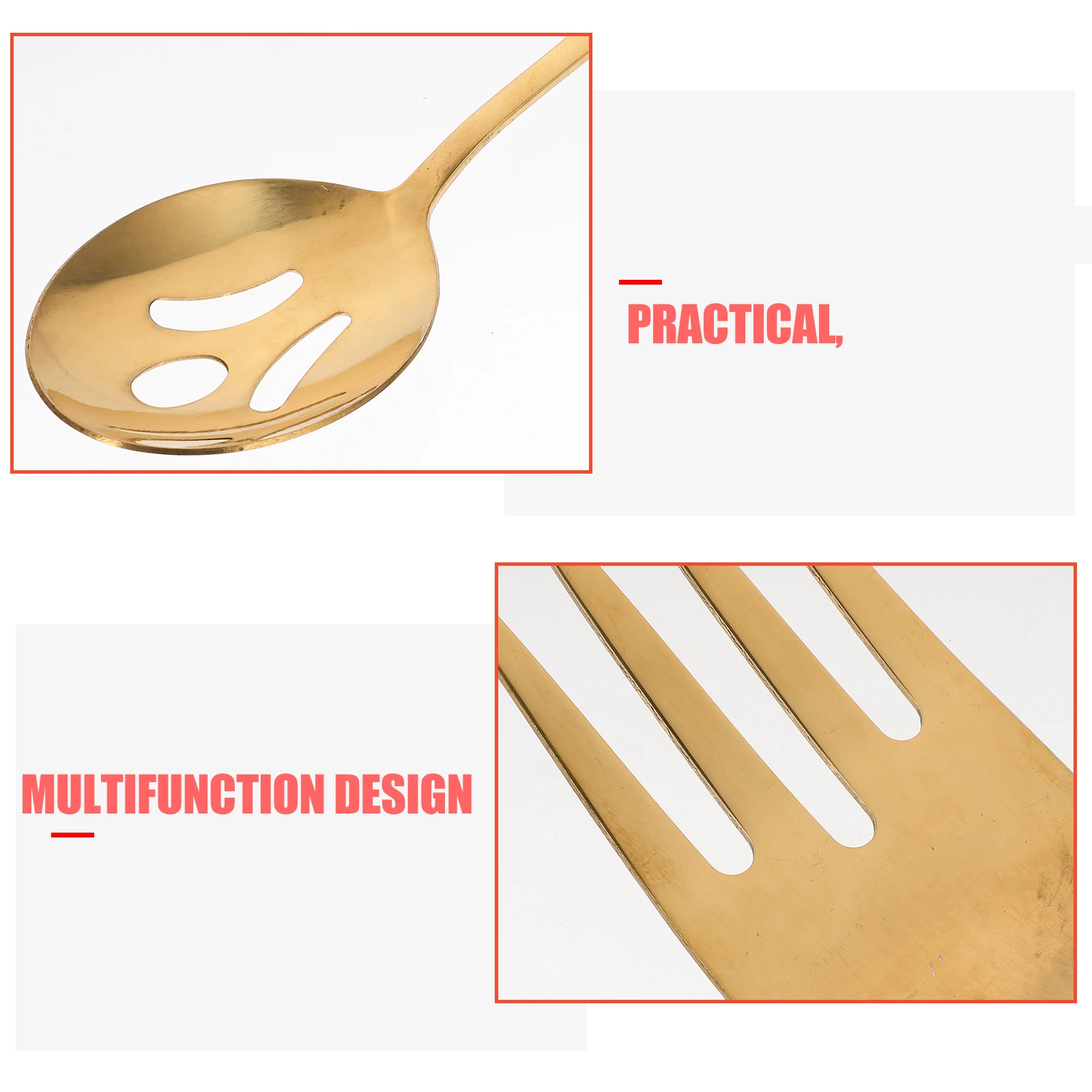 

1 set Stainless Steel Set Fork Spoon Kitchen Supplies Dinnerware Serving Utensils Portable Cutlery Kit