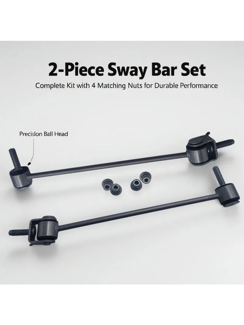 2PCS Rear Stabilizer Link For Mercedes-Benz AMG S-Class W222 S500L 4MATI C217 Maybach 2014 2015 2017 2022 Connect Sway Bar