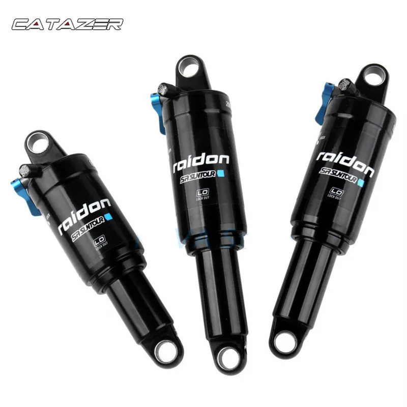 MTB Bike Rear Shocks Mountain Bike Air Rear Suspension Shock 165MM 190MM 200MM Downhill Bike Rear Shocks XC Soft Tail