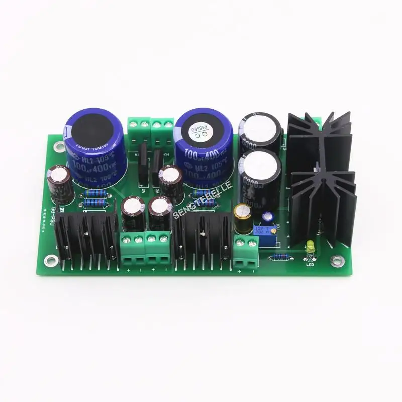 Dual High Voltage Regulator Power Supply board DC Filament PSU PCB / kit  fr GG Tube Preamp