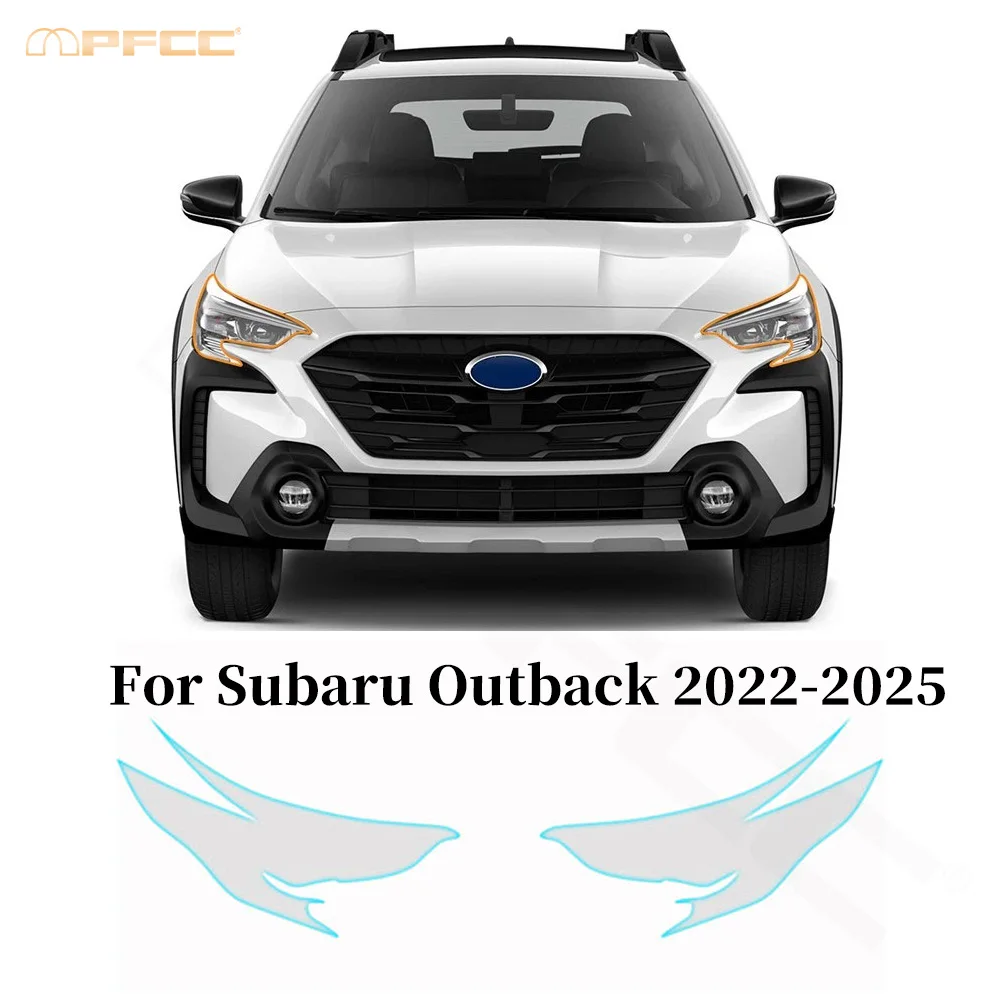 

For Subaru Outback 2022-2025 Headlight Rearview B C Pillars Film Precut PPF TPU Paint Protection Film Clear PPF Anti Scratch Bra