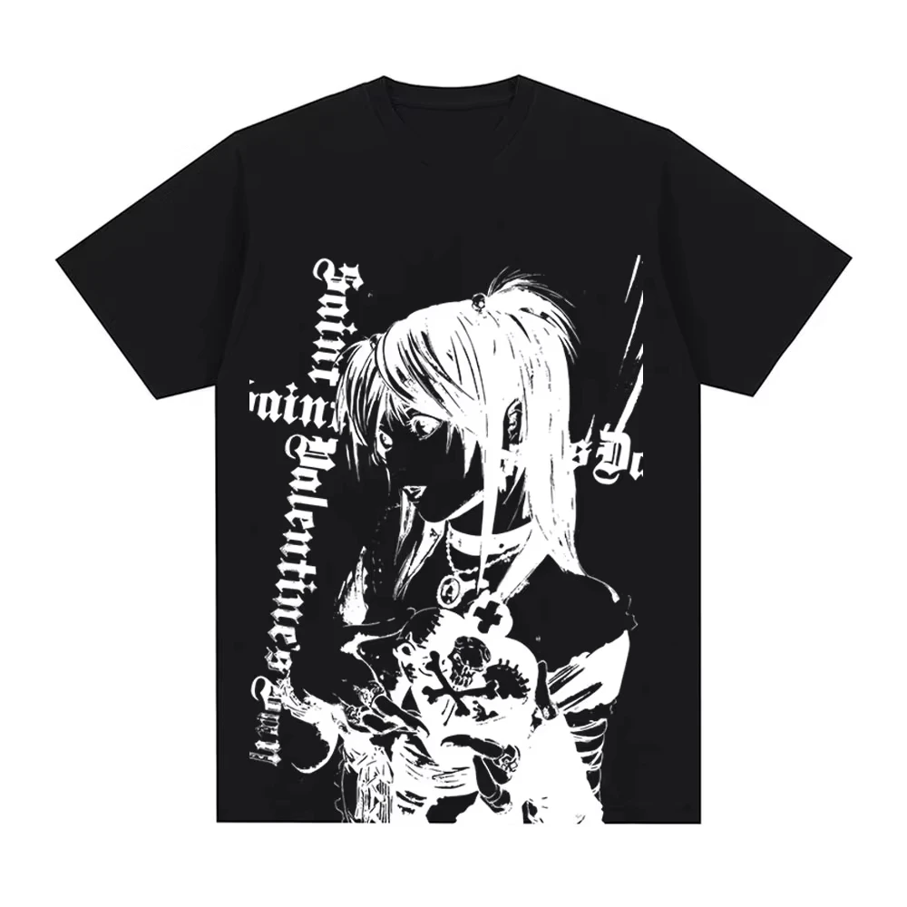 Death Note Casual T-Shirt Cotton Graphic Oversized Unisex T-shirt Streetwear Trendy Cotton New Model Short Sleeves hot product