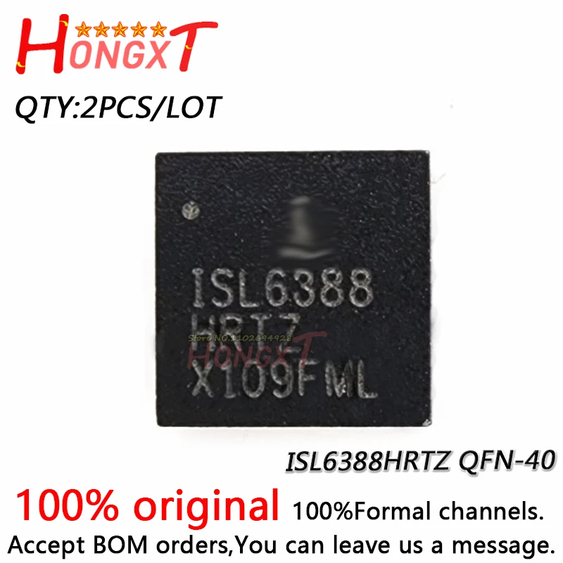 

2PCS 100% NEW ISL6388HRTZ ISL6388 HRTZ QFN-40.