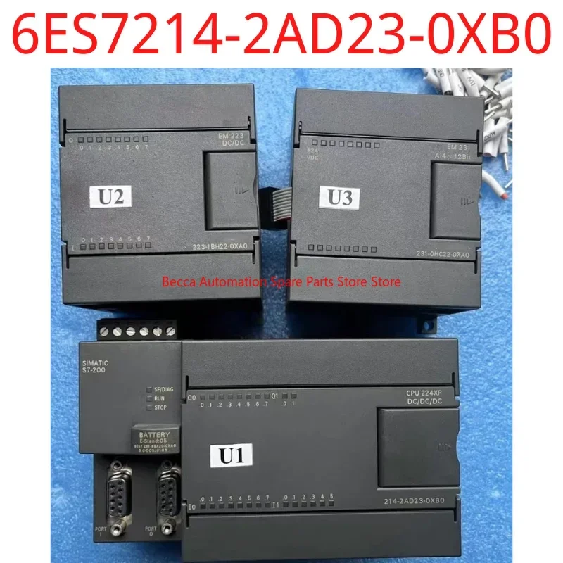 

Russel Tle-Test d'occasion intact, Real 6ES7, 2 occupations, 2AD23-0XB0, 223-1BH22-0XA0, 231-0HC22-0XA0, bonne qualité, un ensem