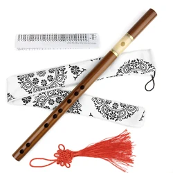 Bamboo Flute F Ancient Style Horizontal Flute Zero Base Non Membrane Hole Advanced Performance G Key Short Flute New Instrument