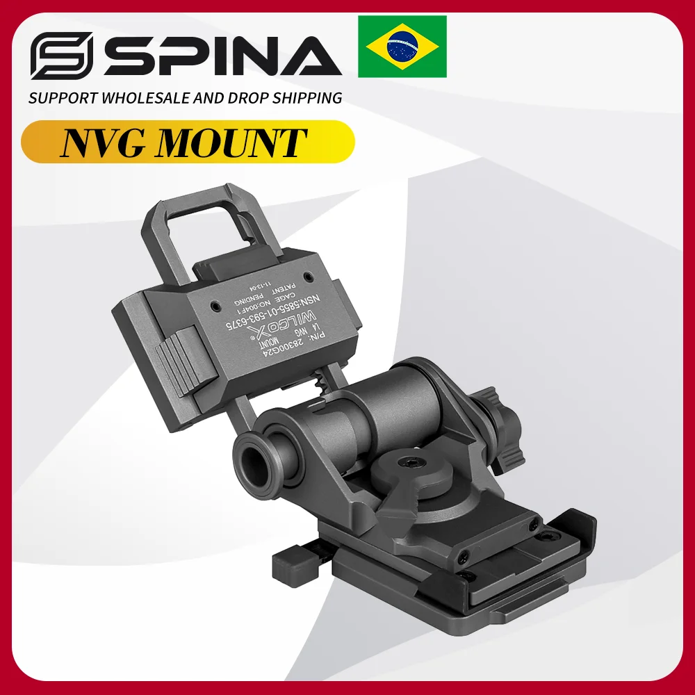Soporte SPINA L4 G24 para visión nocturna – Montaje NVG casco táctico - imagen 5