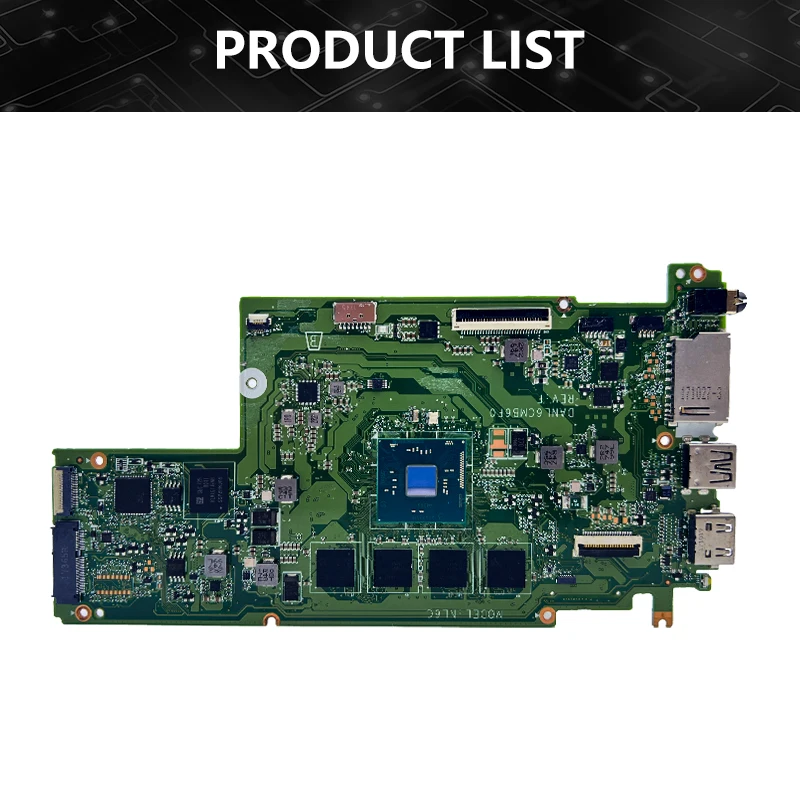 5B20N08025 mainboard for Lenovo N23 Chromebook laptop motherboard DANL6CMB6F1 with N3060 CPU 4G Ram 16G SSD 100% test OK