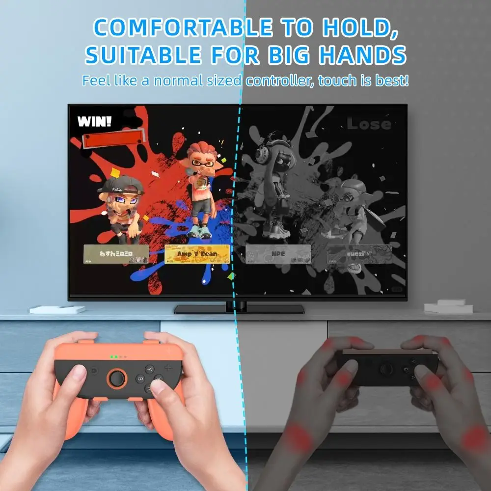 

2 шт. новые противоскользящие ручки контроллера, съемные эргономичные держатели, ручки Joycon «сделай сам», для Nintendo Switch2, игровые аксессуары