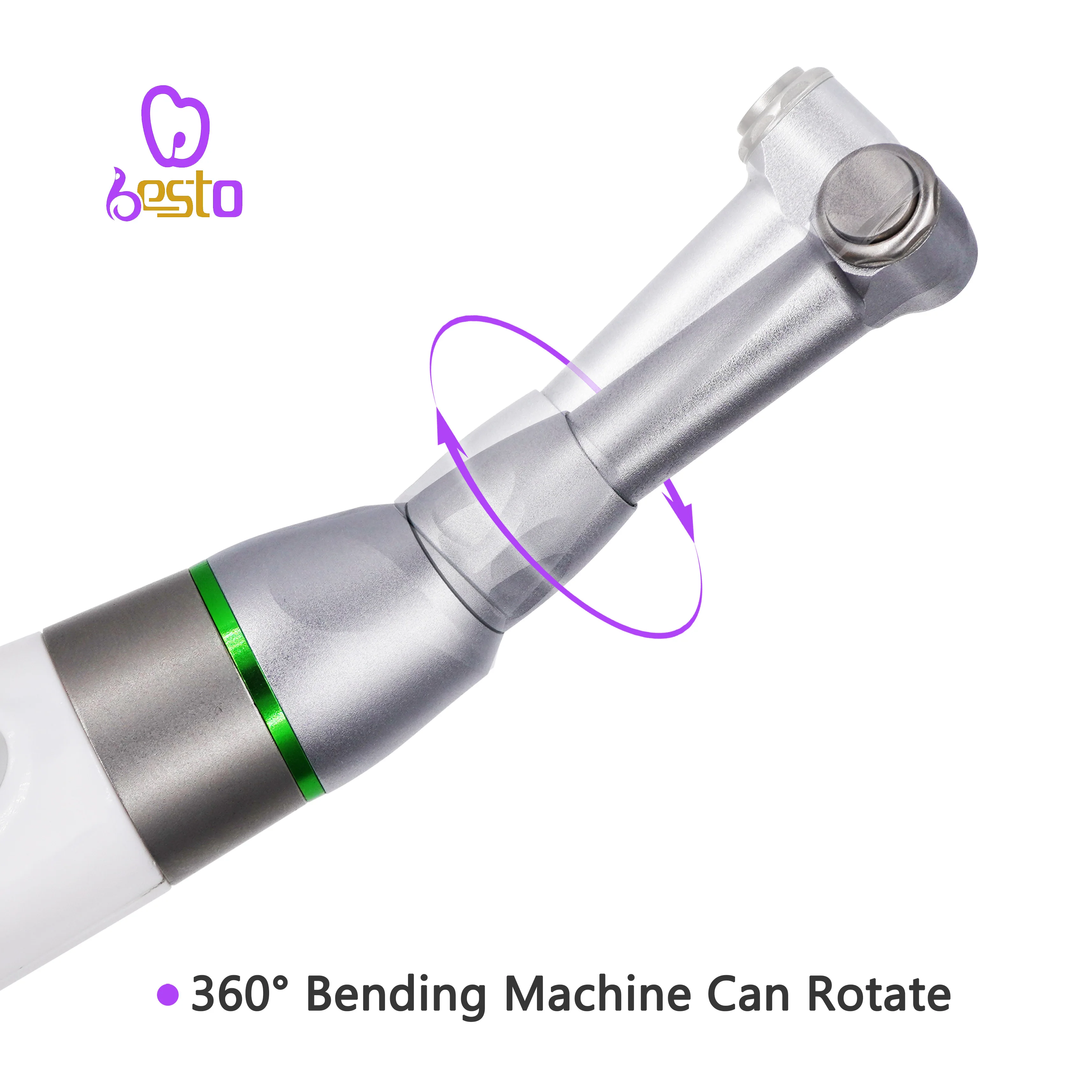 den tal Endo Motor 16:1  Reduction Contra Angle 360 Degree Rotation Endodontic Treatment Root Wireless Canal Therapy Tool