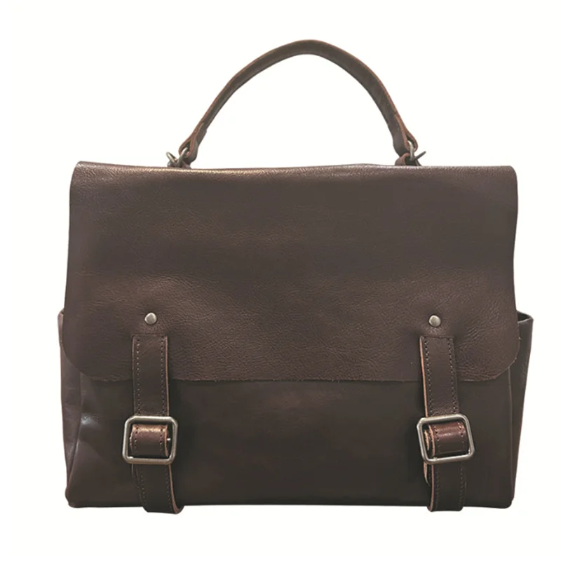 

Leather backpack Women large capacity commuter travel backpack casual single shoulder crossbody multi purpos leather handbag