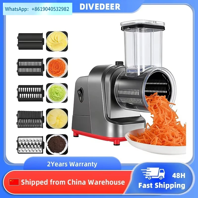 Electric Vegetable Cutting Home Multi functional Slicing Electric Knife Carrot Shredding and Slicing Machine