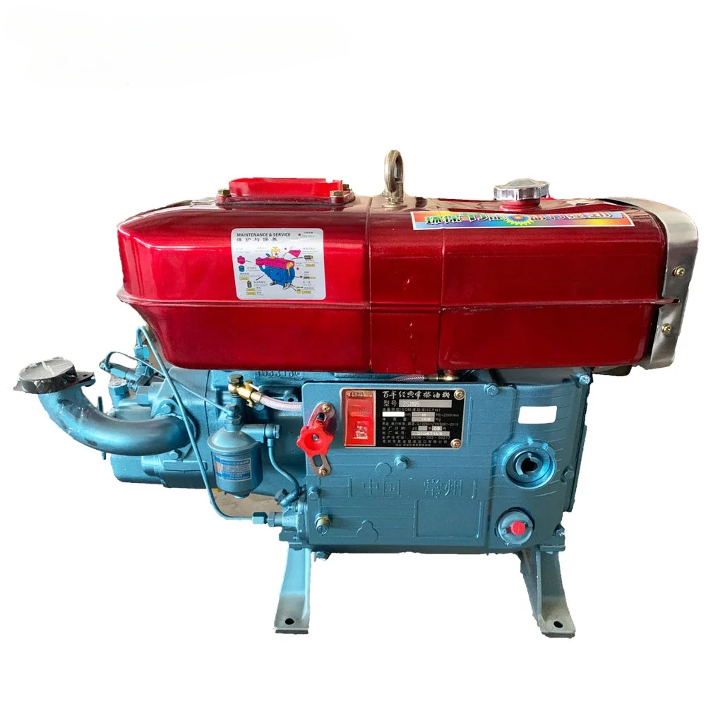 ISO9001 Approved Water Cooled Single Cylinder Diesel Engine 18HP (ZS1100)