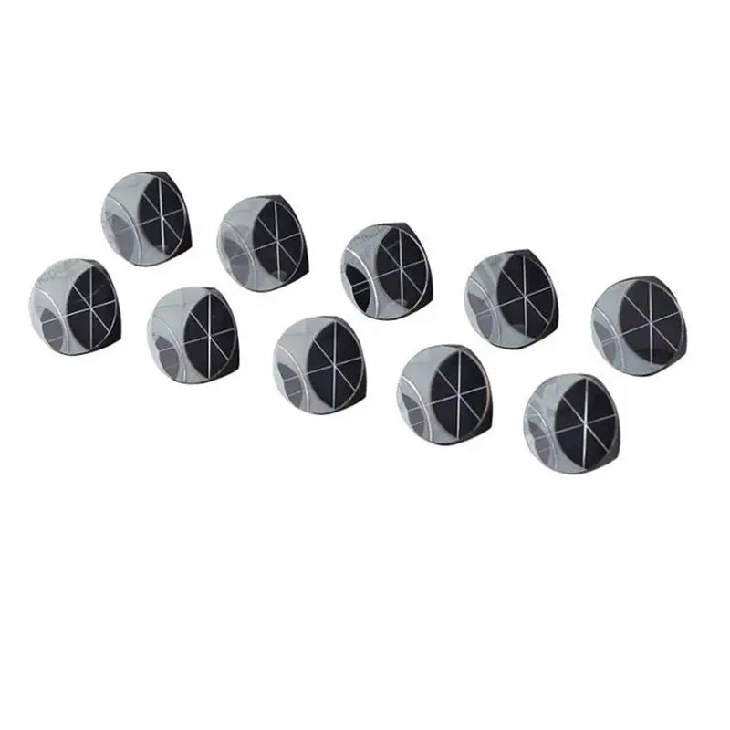 

10PCS Silver Coated 1inch Corner Cube Prism, Plated 25.4mm