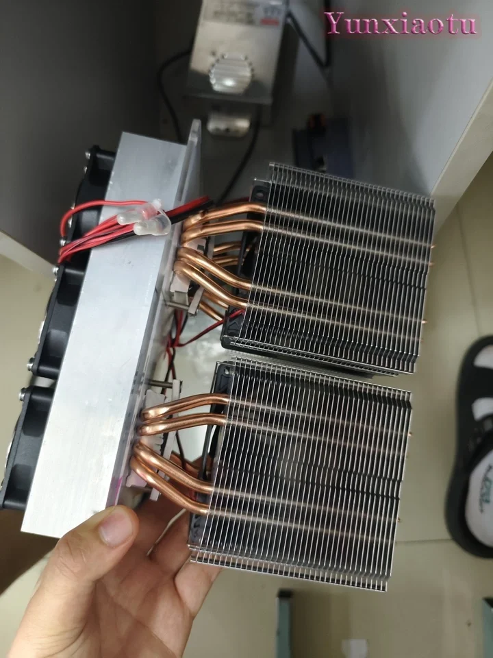 Diy Refrigerator Semiconductor Cooling Film High-power Mini Fridge Incubator Pet Air Conditioner HKJ-K100