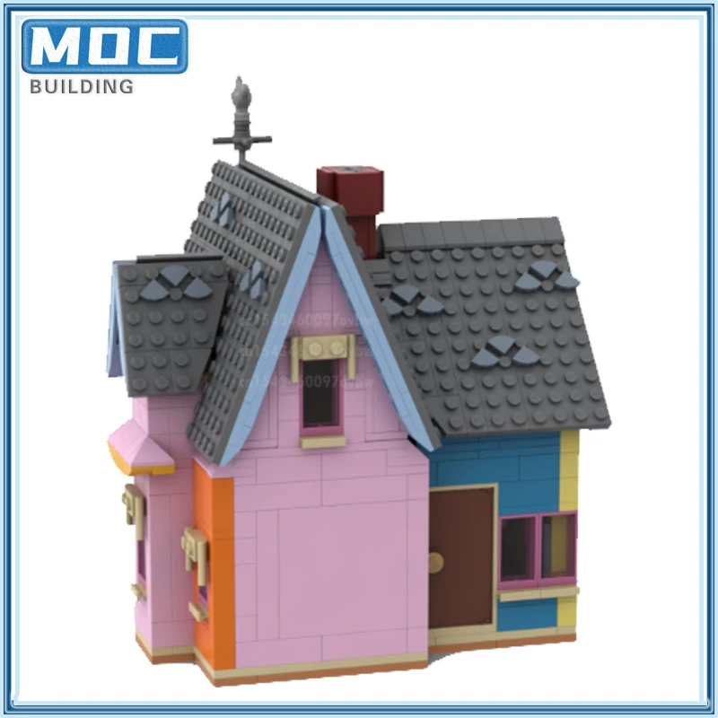 Movie Series Scense Model UpHouse modular modifications Building Blocks DIY Assembly  Street View Children Toy Holiday Gifts