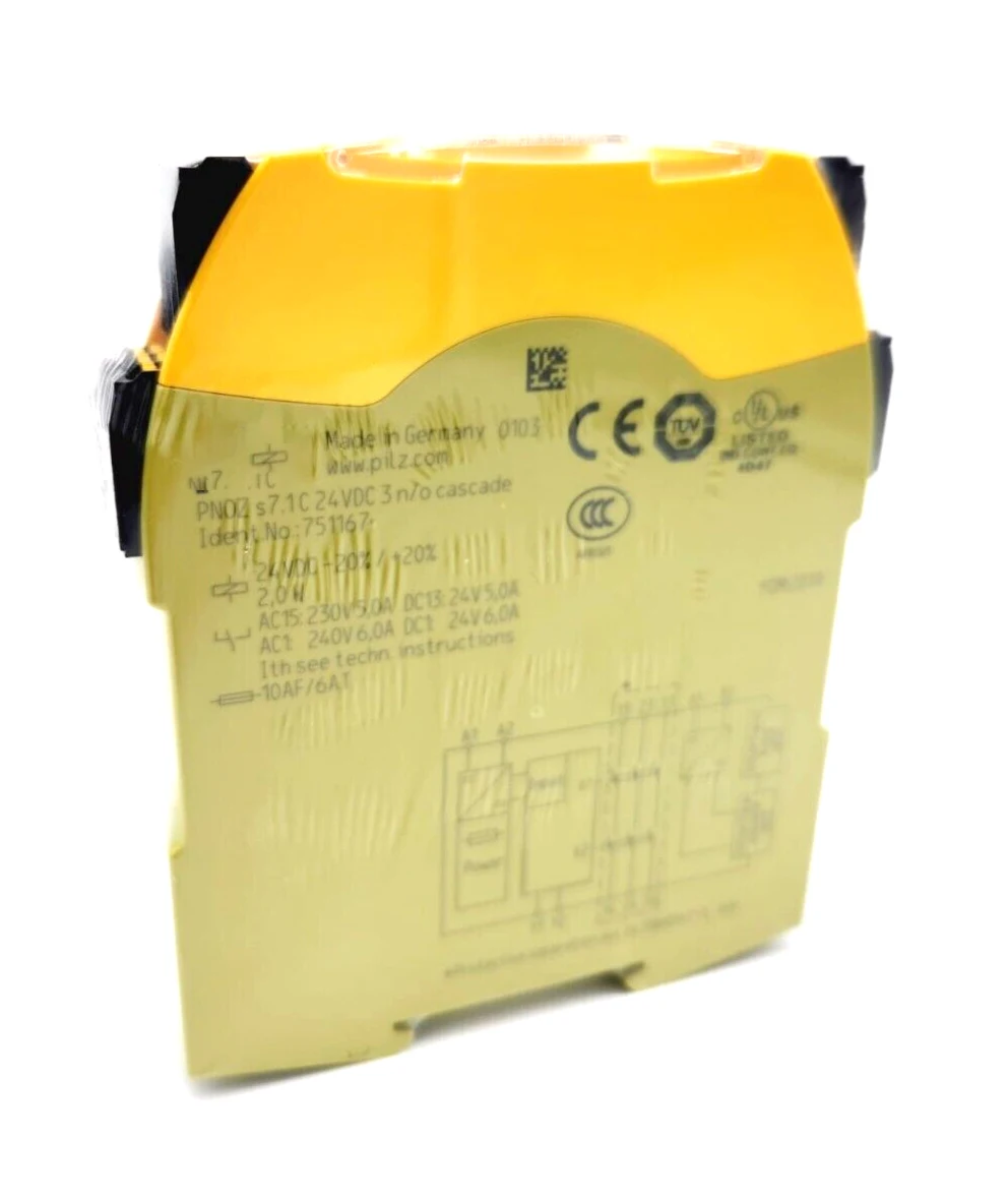 

*New for PNOZ S7.1C 751167 24V Safety Relay Module in Box