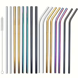 30cm Straws for STANLEY Reusable Stainless Straws 4Set Colorful Healthy Eco Friendly Drinking Straws for Cocktail Smoothie