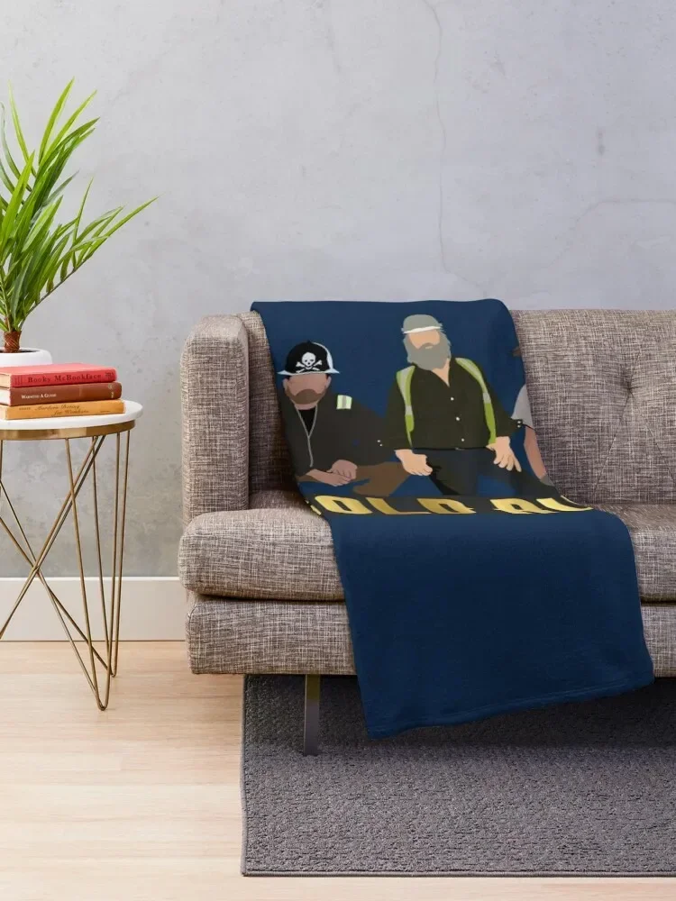 Gold Rush Parker Schnabel Rick Ness Tony Beets Throw Blanket For Sofa Thin Loose funny gift Blankets