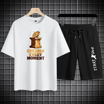 ชุดเสื้อยืดผู้ชาย ชุดเสื้อผ้าฤ...