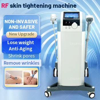 Urządzenie do napinania skóry BTL Exilis Elite RF, urządzenie 2w1 do modelowania sylwetki i liftingu twarzy wykorzystujące radiofrekwencję i ultradźwięki, nieinwazyjne.
