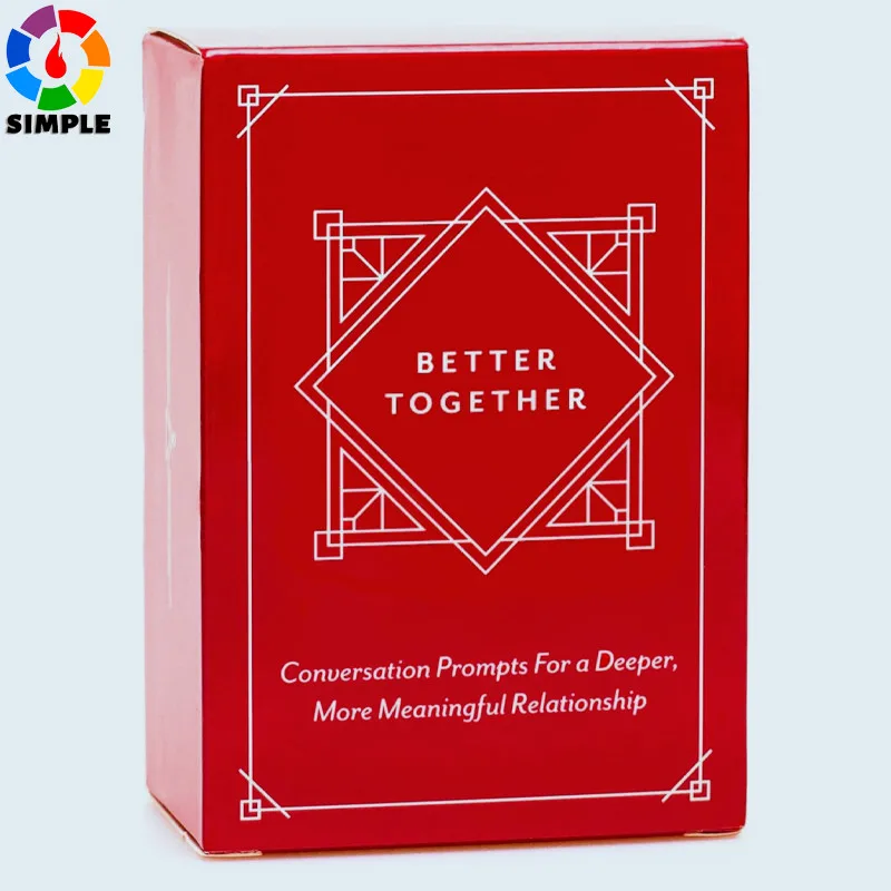

BETTER TOGETHER Honest Conversation Starter Couple Games