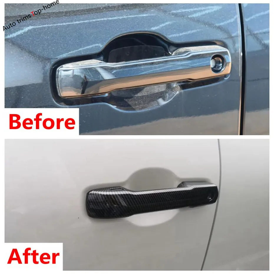

Door Handle Catch Rear Door Handle Clasing Bowl Fuel Tank Pad Gas Oil Cap Cover Trim For Toyota Tundra 2022 - 2025 Accessories