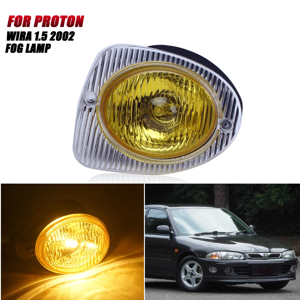 FOR Proton Wira Putra Satria Front Bumper Projector Fog Lamp / Sport Light / Fog Light - 1 Set / 2 Pcs