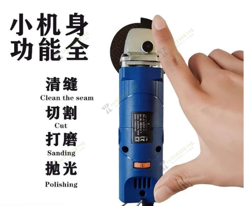 75mm 6 Speed Electric Angle Grinder Polishing Machine Variable Speed Grinding Machine Abrasive Tools Mini Grinder