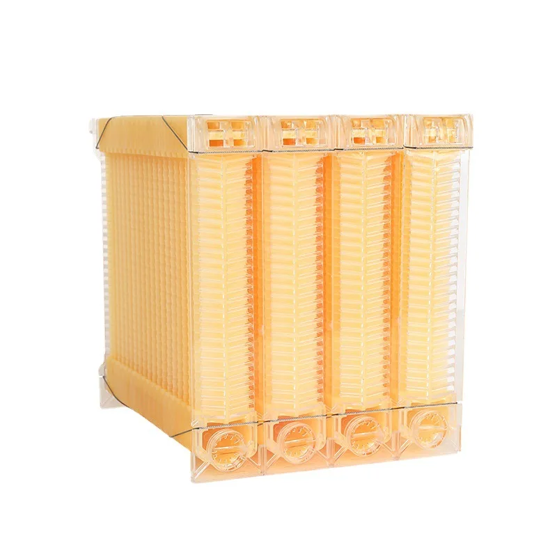 4 Pieces Honeycomb Frame, Suitable for Small Free-Flowing Beehives - Image 3