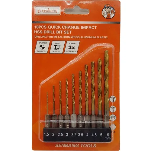 تيتي بت عرقوب Hss مجموعة لقمة مثقاب 1/4 متعددة الوظائف ارتفاع معدل الرضا 2022 تريند