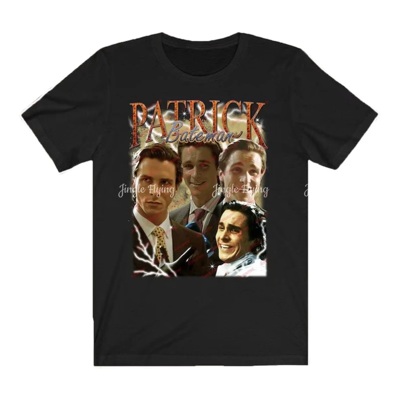 ​Limited Patrick Bateman Vintage Actor Shirt 90s Inspired Design Classic Retro Unisex T-shirt