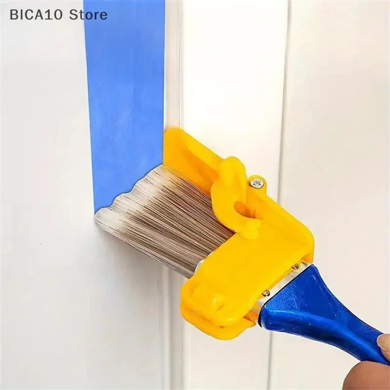 High-Performance Graffiti Brush for Painting, Dust Removal and Wall Edging; Handheld Industrial Cleaning Tool.