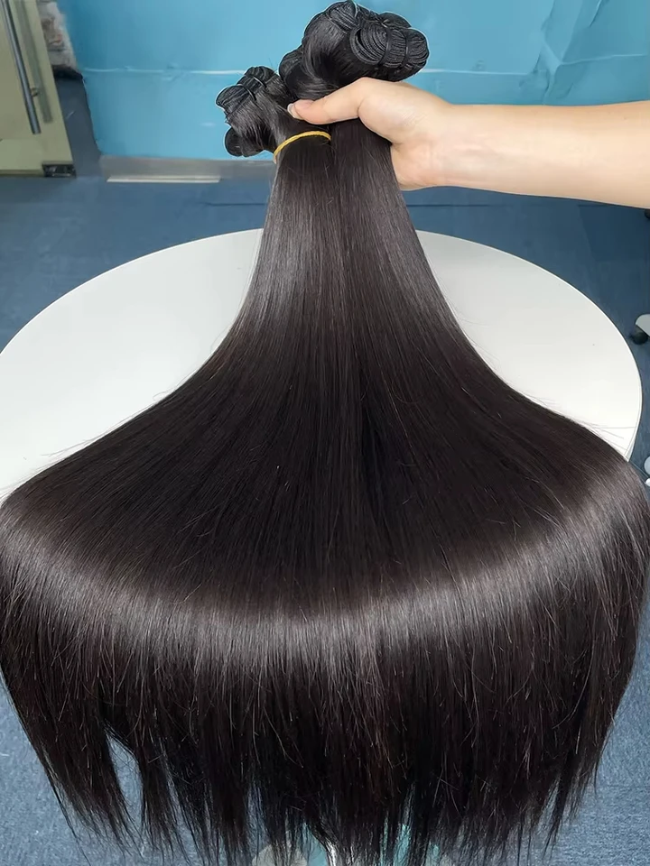 30 Inch Bone Straight Virgin Human Hair Bundles