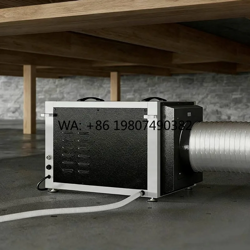 

115V Portable Whole House Dehumidifier 190Pints Ceiling Mounted Commercial Unit for Large Space Basement Moisture Removal